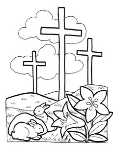 Good Friday Coloring Pages and Pintables for Kids