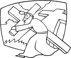 Good Friday Coloring Pages and Pintables for Kids