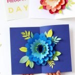 DIY HAPPY MOTHER’S DAY CARD WITH POP UP FLOWER (1)