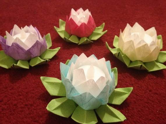 DIY Paper Lotus Lanterns for Buddha’s Birthday
