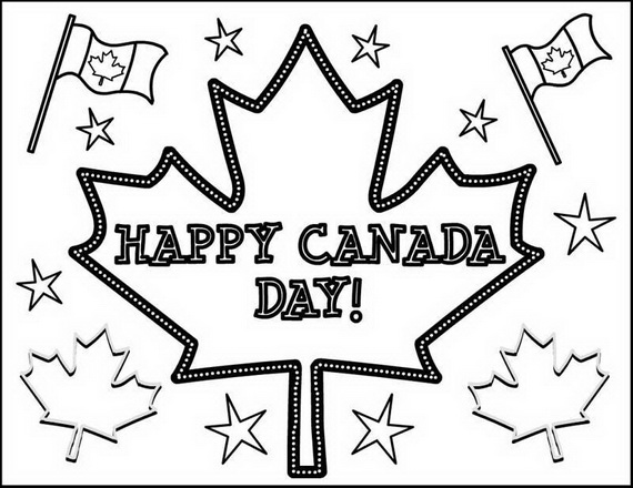 Canada Day Coloring Pages _18