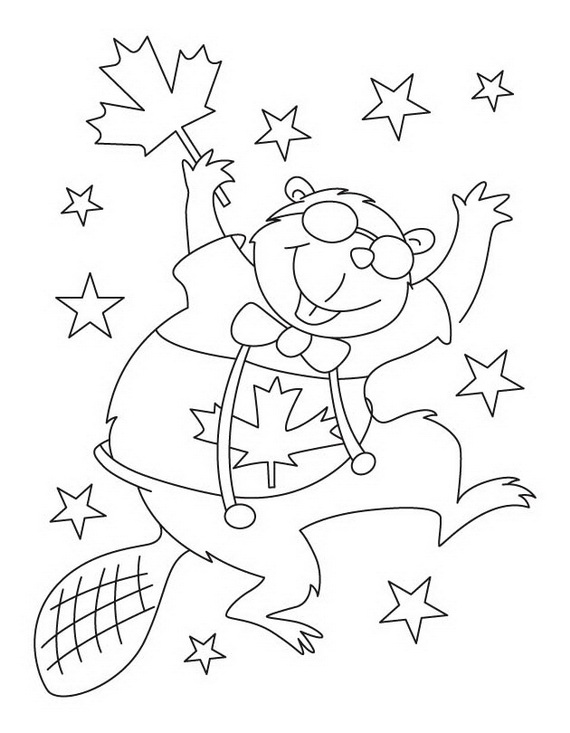 Canada Day Coloring Pages _39