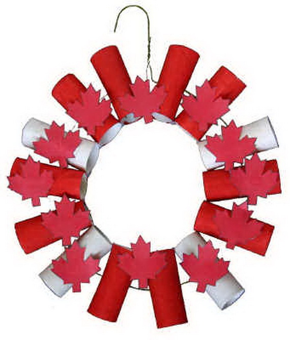 Canada Day Red and White Craft Ideas_44