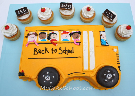 Back to School Cake and Cupcake Ideas_21