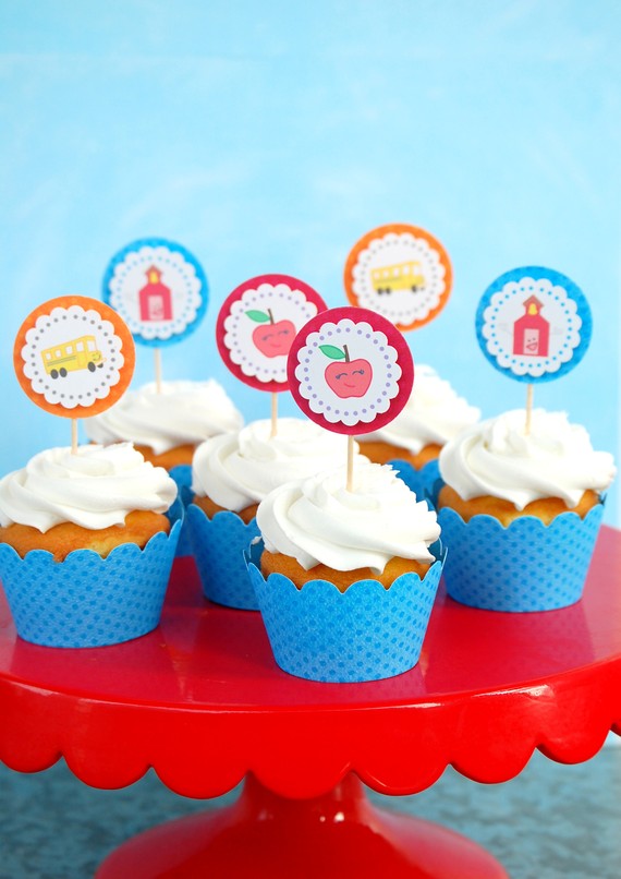 Back to School Cake and Cupcake Ideas_28