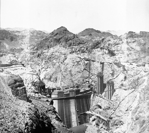 Hoover Dam Construction 1934