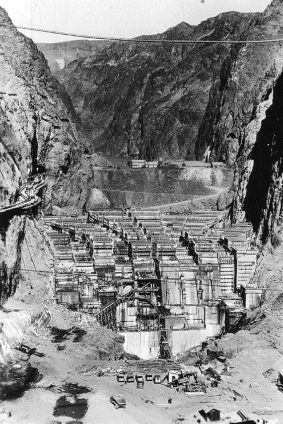 Construction History of Hoover Dam _3