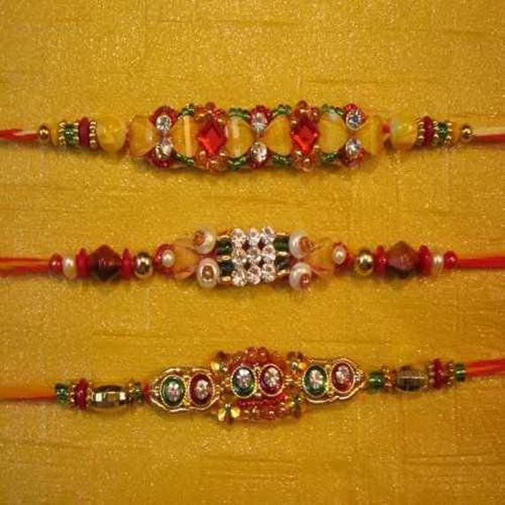 Traditional Rakhi Styles and designs on Raksha Bandhan _23