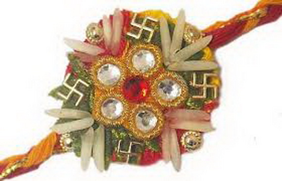 Traditional Rakhi Styles and designs on Raksha Bandhan _26