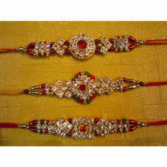 Traditional Rakhi Styles and designs on Raksha Bandhan _34