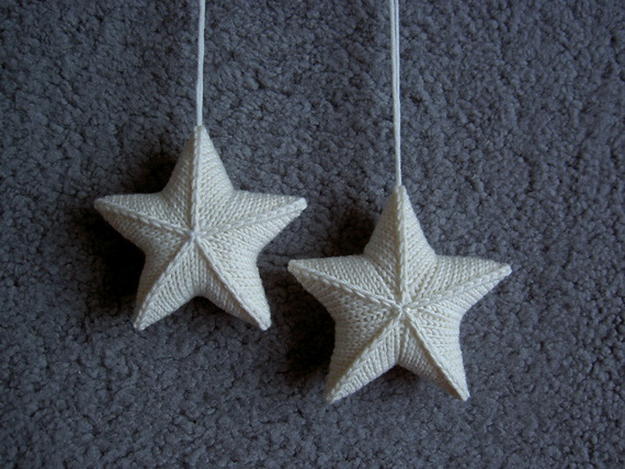 Christmas Decor – Knit Christmas Tree Ornament craft ideas.   (36)_resize