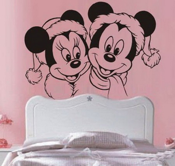 Christmas Decoration Ideas for Kids Room - Wall Decals_03