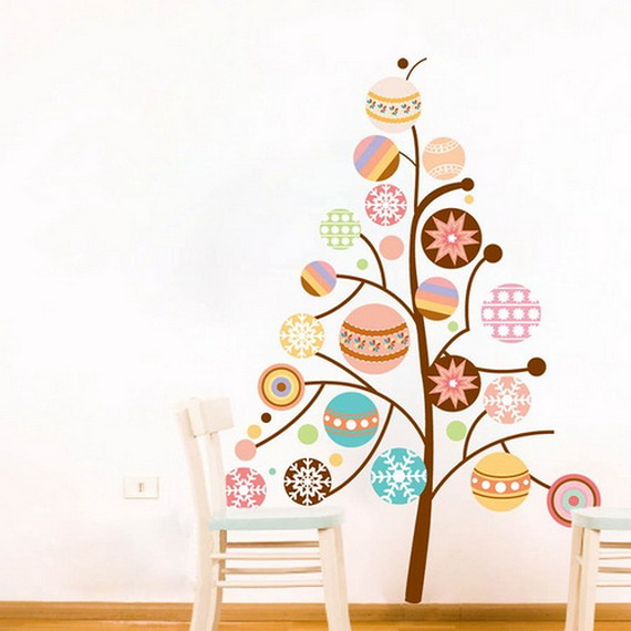 Christmas Decoration Ideas for Kids Room - Wall Decals_10