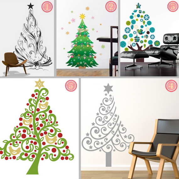 Christmas Decoration Ideas for Kids Room - Wall Decals_19