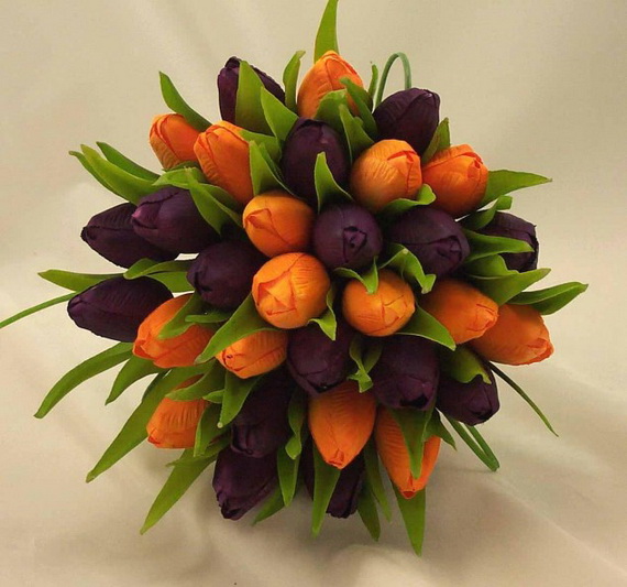 Cool Fall Flower Centerpiece and Flower Table  (77)