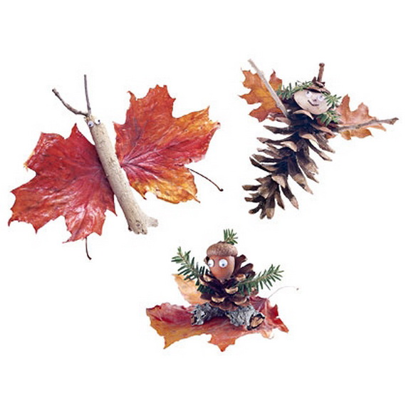 Fall Decor Crafts-Easy Fall Leaf Art Projects (60)_resize