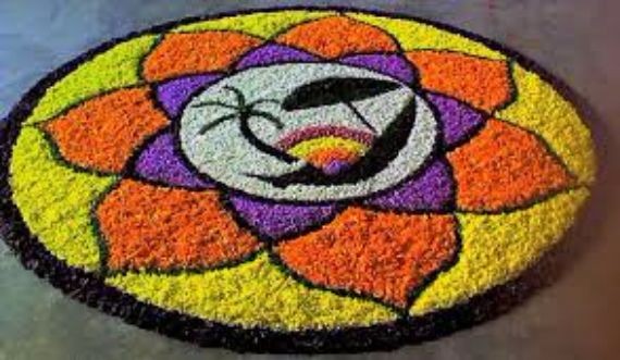 Indian Floral Design For Onam Festival (45)