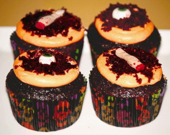 Spooky Halloween cupcake Ideas_29