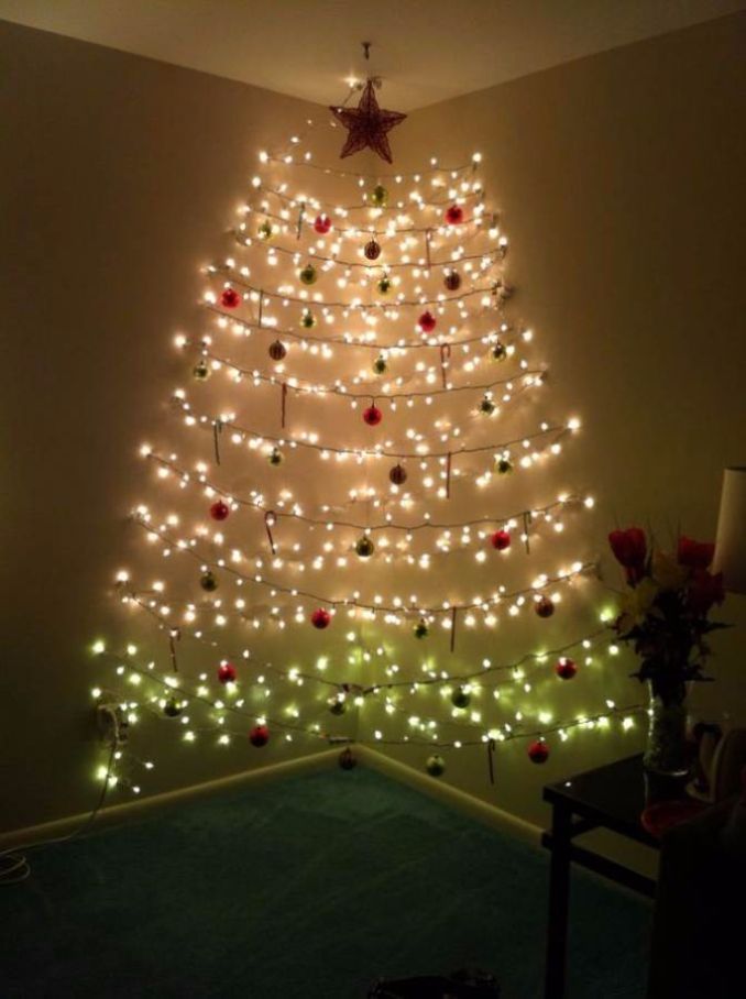 60 Wall Christmas Tree - Alternative Christmas Tree Ideas ...