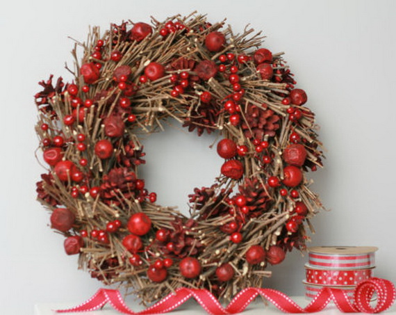 50 Great Christmas Wreath Ideas To Keep The Traditions Alive_09