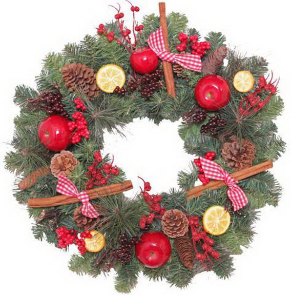 50 Great Christmas Wreath Ideas To Keep The Traditions Alive_20