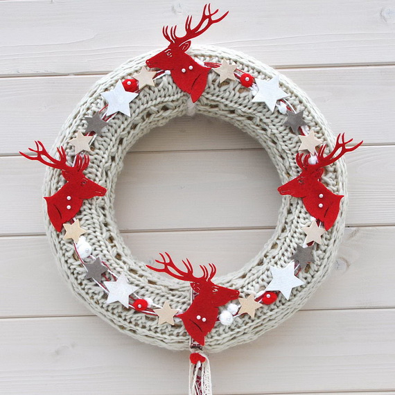 50 Great Christmas Wreath Ideas To Keep The Traditions Alive_43