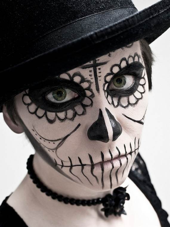 Halloween-Best-Calaveras-Makeup-Sugar-Skull-Ideas-for-Women (13)