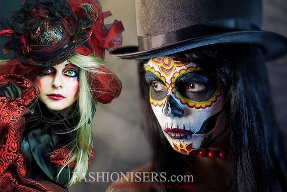 Halloween-Best-Calaveras-Makeup-Sugar-Skull-Ideas-for-Women (27)