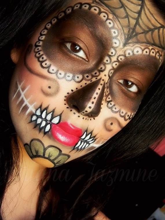 Halloween-Best-Calaveras-Makeup-Sugar-Skull-Ideas-for-Women (3)