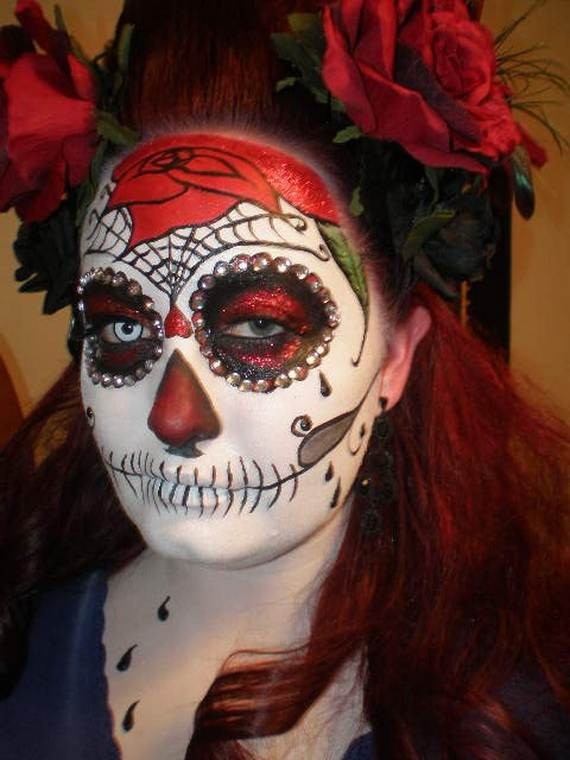 Halloween-Best-Calaveras-Makeup-Sugar-Skull-Ideas-for-Women (32)