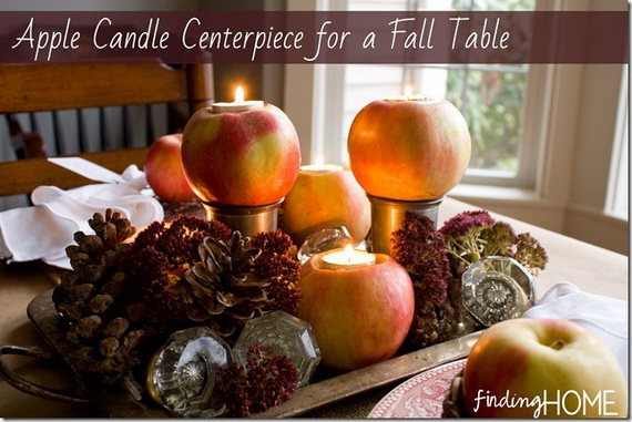 Simple and Easy Thanksgiving Centerpiece Ideas Using Candles_09