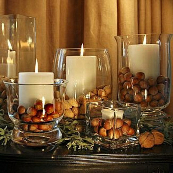 Simple and Easy Thanksgiving Centerpiece Ideas Using Candles_56