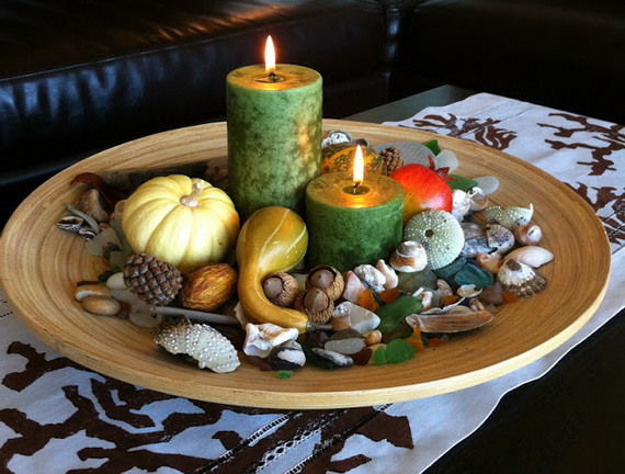 Simple and Easy Thanksgiving Centerpiece Ideas Using Candles_67
