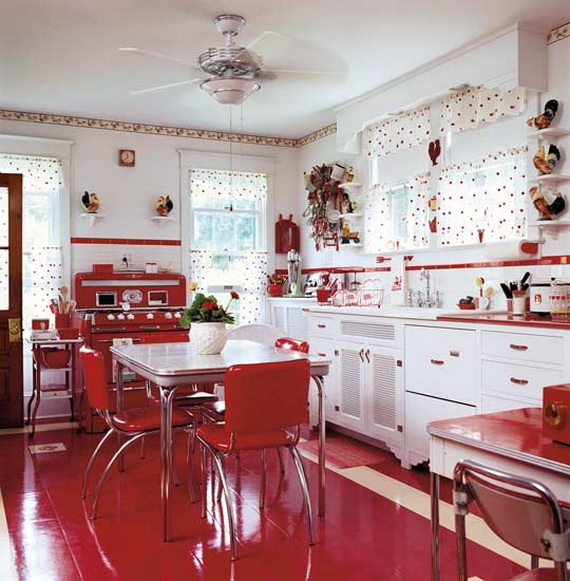 Amazing Red Interior Designs For The Holidays_20