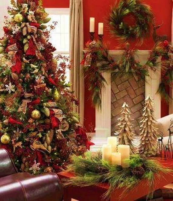 Amazing Red Interior Designs For The Holidays_44