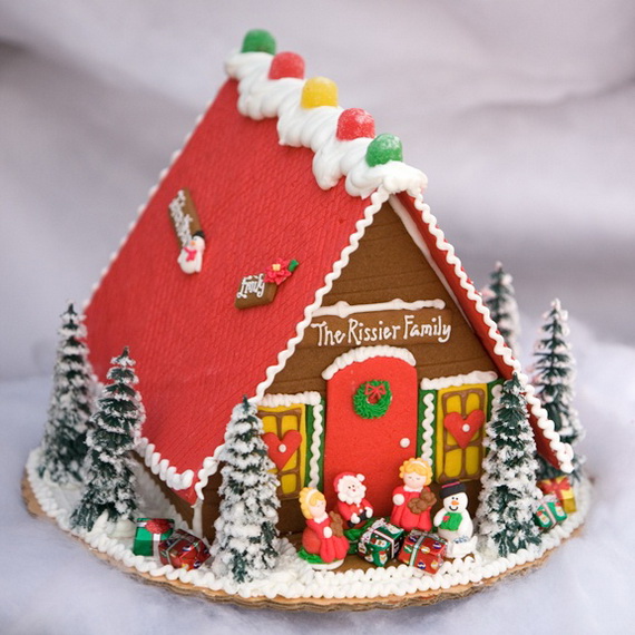 Amazing Traditional Christmas Gingerbread Houses_54