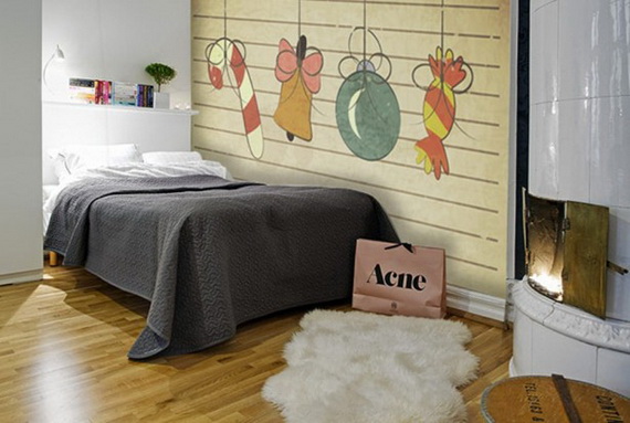 Creative Christmas Decor Ideas with Decals For a Holiday Atmosphere_21