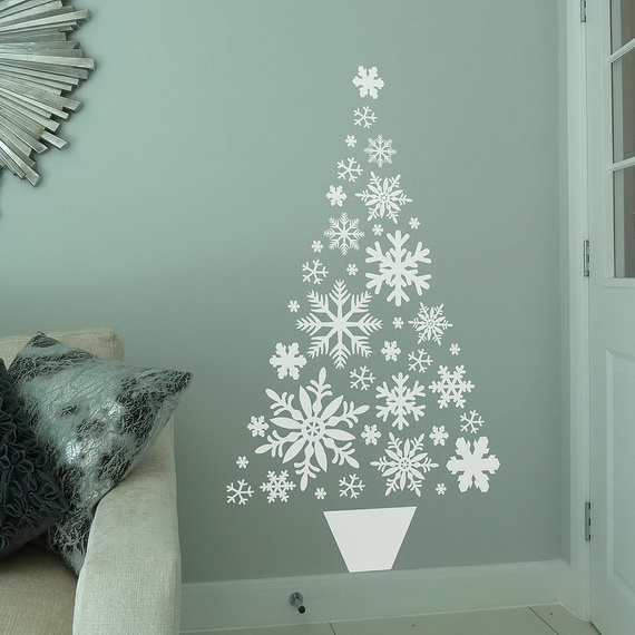 Creative Christmas Decor Ideas with Decals For a Holiday Atmosphere_90