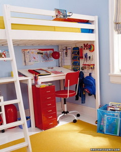 Inspirational Design Ideas for Kids Desks Spaces