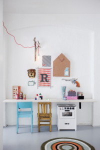 Inspirational Design Ideas for Kids Desks Spaces