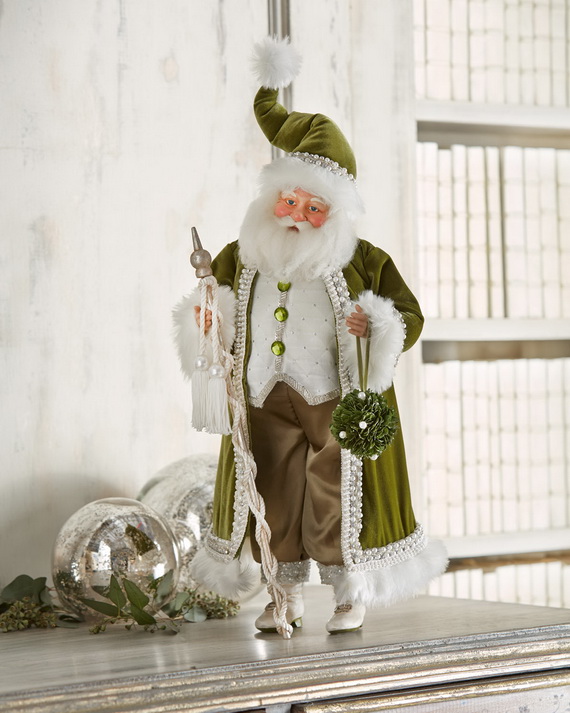 Magnificent Green And White Christmas Decorating Ideas _67
