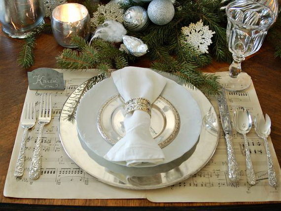 Magnificent Green And White Christmas Decorating Ideas _76