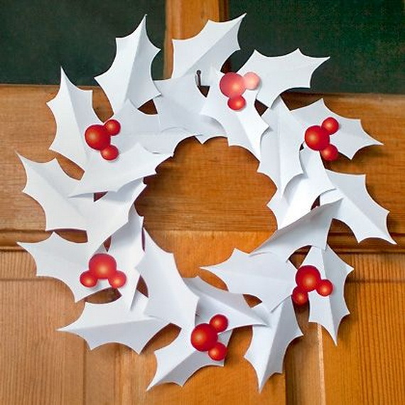 Pretty Paper Christmas Craft & Decoration Ideas_31