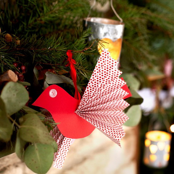 Pretty Paper Christmas Craft & Decoration Ideas_37
