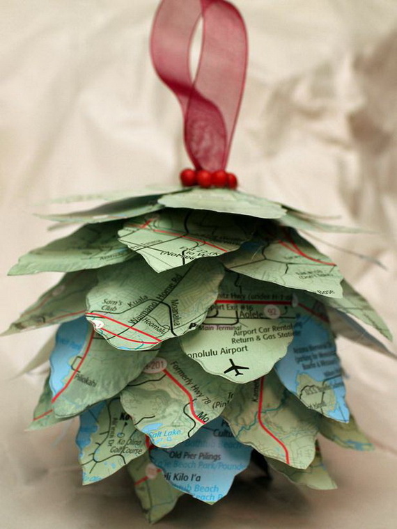 Pretty Paper Christmas Craft & Decoration Ideas_43