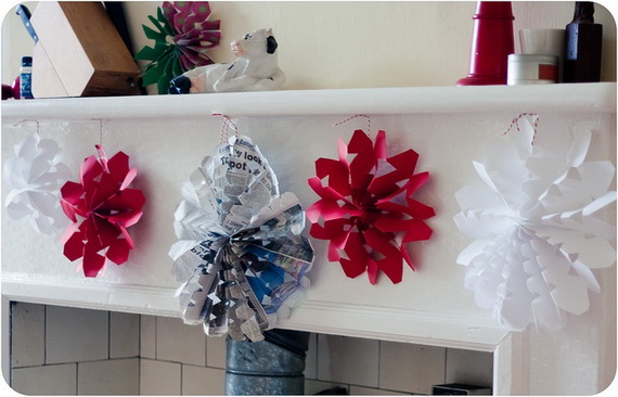 Pretty Paper Christmas Craft & Decoration Ideas_70