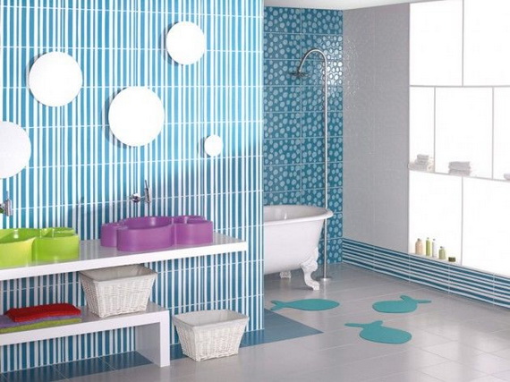 Stylish Bathroom Design Ideas for Kids 2014_30