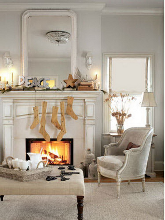 Elegant Christmas Country Living Room Decor Ideas_11