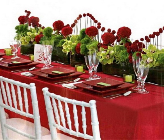 Amazing Romantic Table Centerpiece Decorating Ideas for Valentine’s Day _15