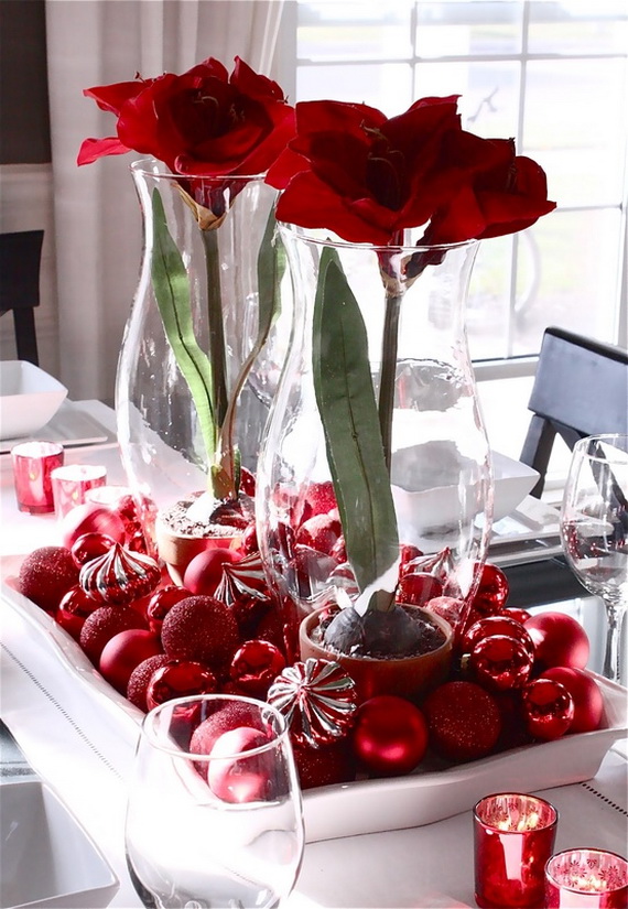 Amazing Romantic Table Centerpiece Decorating Ideas for Valentine’s Day _18